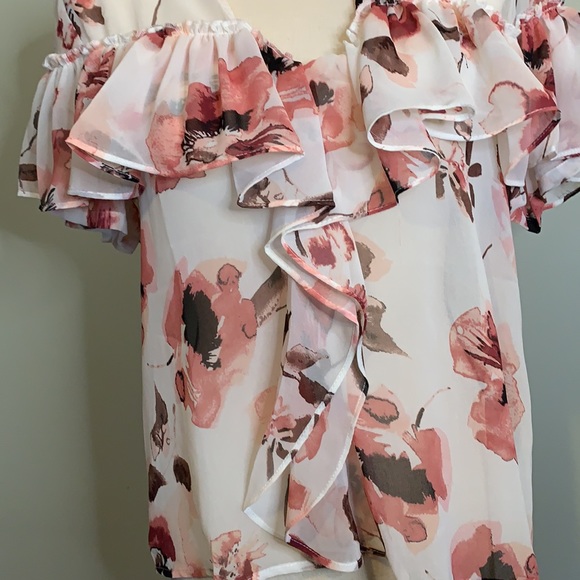 Chiffon Ruffle Blouse - Picture 5 of 7